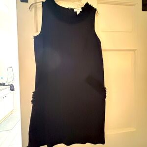 Loft size 12 dress with ruffle details